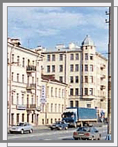 Петербург. Дом, в котором жил Сологуб в 1920-е. Совр. фотография